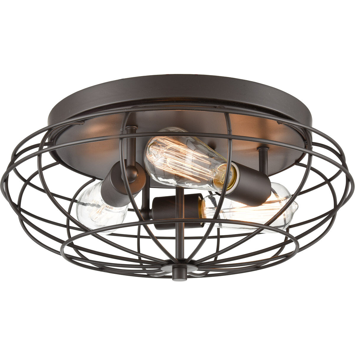 Providence 3 Light 15.00 inch Flush Mount