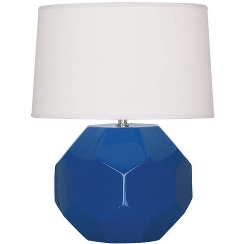 Franklin 23.5 inch 150.00 watt Marine Blue Table Lamp Portable Light
