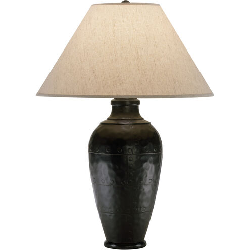 Foundry 29 inch 150 watt Antique Rust Table Lamp Portable Light