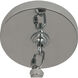 Wheatley 1 Light 6.25 inch Polished Chrome Pendant Ceiling Light in Cased White Glass