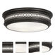 Williamsburg Tucker 3 Light 16.75 inch Deep Patina Bronze Flushmount Ceiling Light