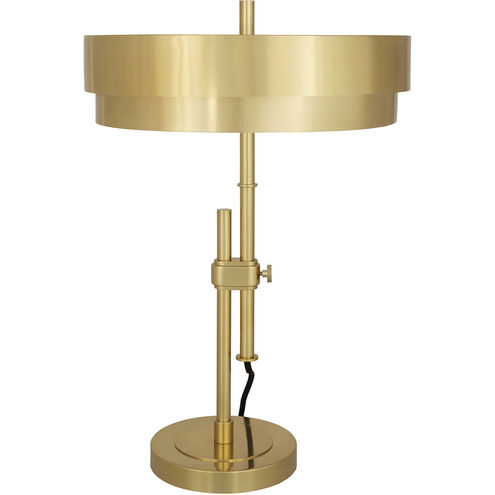 Elliott 17.5 inch 5.00 watt Modern Brass Table Lamp Portable Light