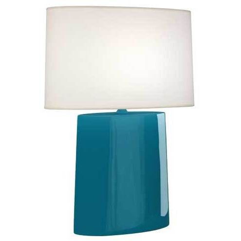 Victor 26.25 inch 100.00 watt Peacock Table Lamp Portable Light