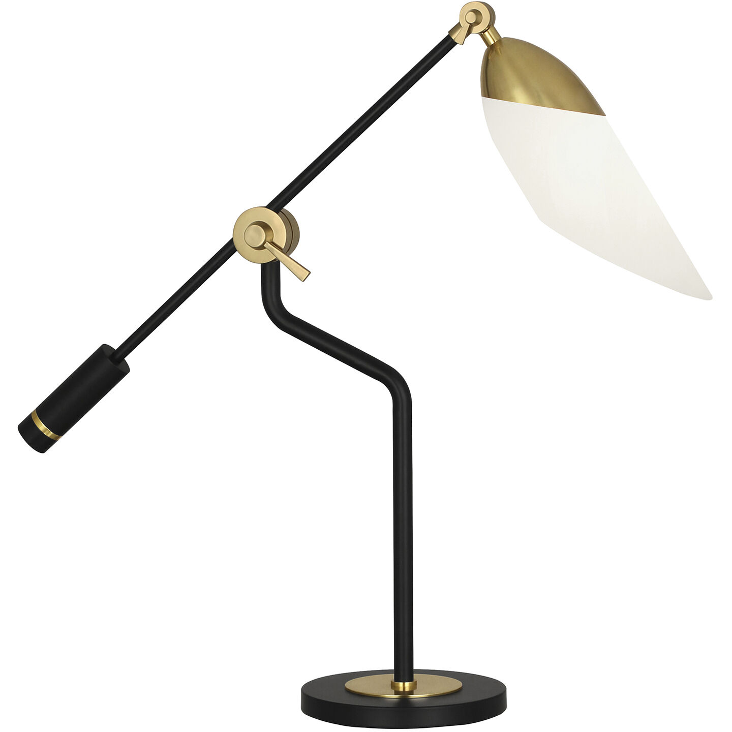 Ferdinand 24 inch 60.00 watt Matte Black Painted / Modern Brass Table Lamp Portable Light