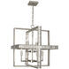 Diana 8 Light 20 inch Antique Silver Pendant Ceiling Light