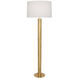 Michael Berman Brut 62.25 inch 150.00 watt Modern Brass Floor Lamp Portable Light