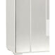 Blox 28.25 inch 150 watt White Wood Table Lamp Portable Light