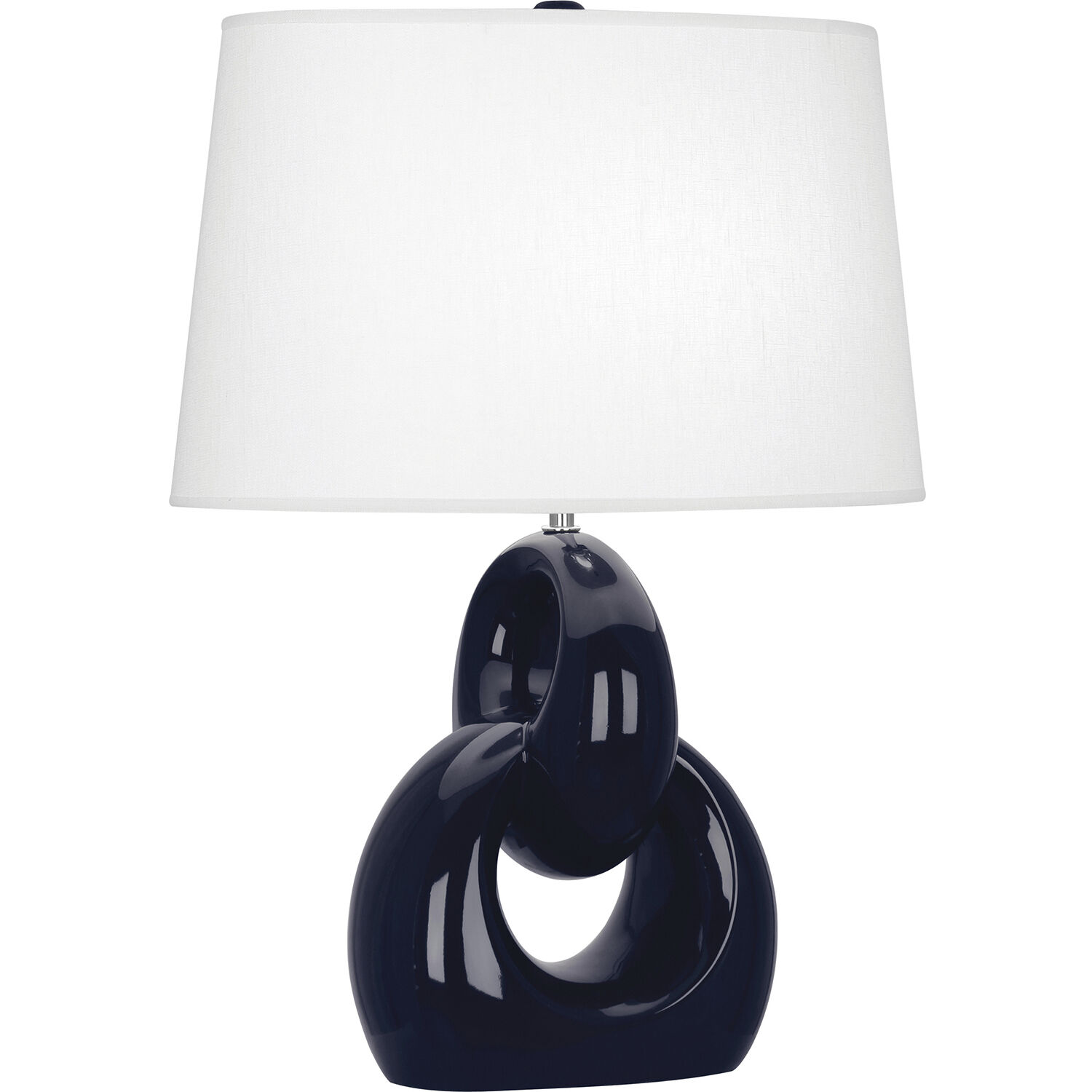 Fusion 27 inch 150 watt Midnight Blue Table Lamp Portable Light