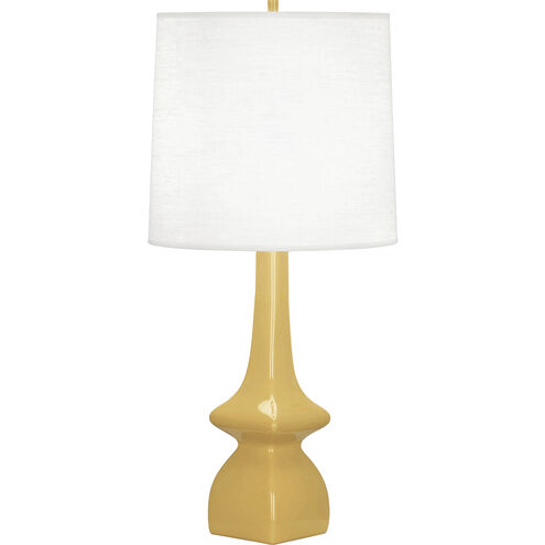 Jasmine 31 inch 150.00 watt Sunset Yellow Table Lamp Portable Light