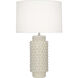 Dolly 27.5 inch 150 watt Bone Table Lamp Portable Light in Fondine