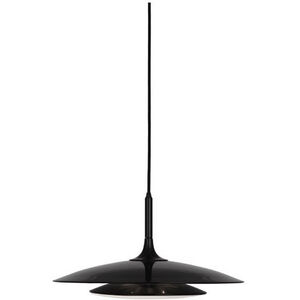 Axiom 3 Light 11.25 inch Gloss Black Pendant Ceiling Light