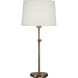 Koleman 25.25 inch 100.00 watt Aged Brass Table Lamp Portable Light
