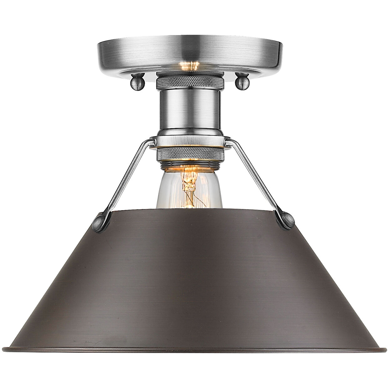 Yep Orwell 1 Light 10.00 inch Flush Mount