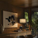 Saturnia 30 inch 150 watt Deep Patina Bronze Table Lamp Portable Light