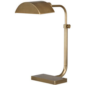 Koleman 16.25 inch 60.00 watt Aged Brass Table Lamp Portable Light