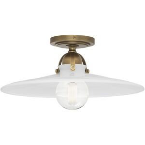 Rico Espinet Arial Flushmount Ceiling Light in Warm Brass