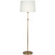Koleman 49.25 inch 100.00 watt Aged Brass Floor Lamp Portable Light