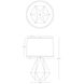 Delta 22.5 inch 150.00 watt Ruby Red Table Lamp Portable Light