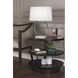 Logan 24.5 inch 150.00 watt Polished Nickel Table Lamp Portable Light in Ascot White