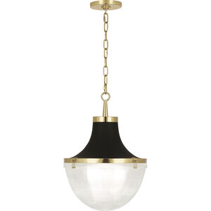Brighton 1 Light 15 inch Modern Brass Pendant Ceiling Light