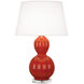 Williamsburg Randolph 30.63 inch 150.00 watt Rusty Red Orange Table Lamp Portable Light