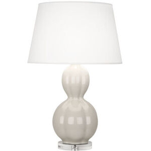 Williamsburg Randolph 30.63 inch 150.00 watt Soft Gray Table Lamp Portable Light