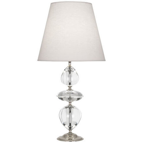 Williamsburg Orlando 31 inch 150.00 watt Clear Crystal / Polished Nickel Table Lamp Portable Light