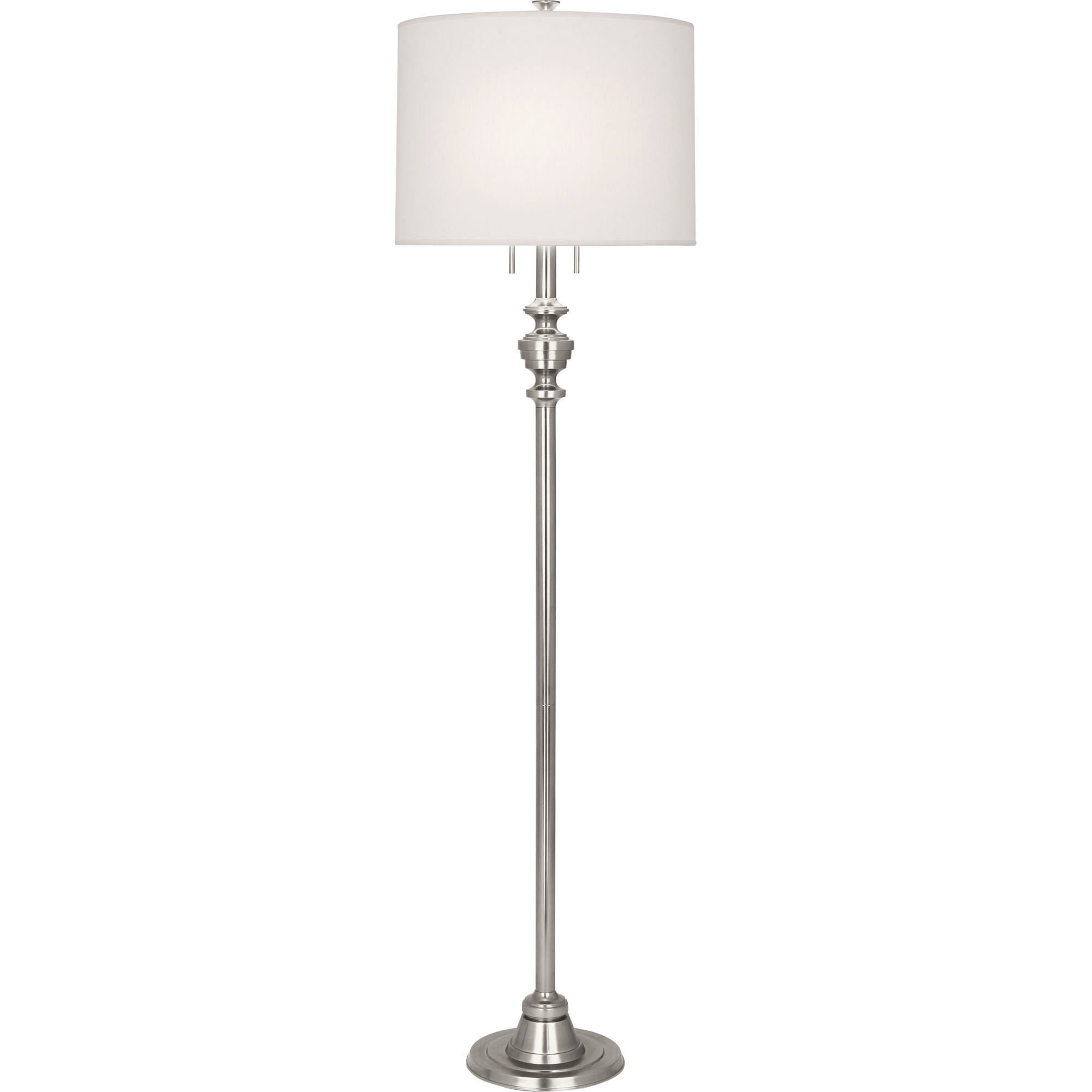 Arthur 65 inch 100.00 watt Polished Nickel Floor Lamp Portable Light