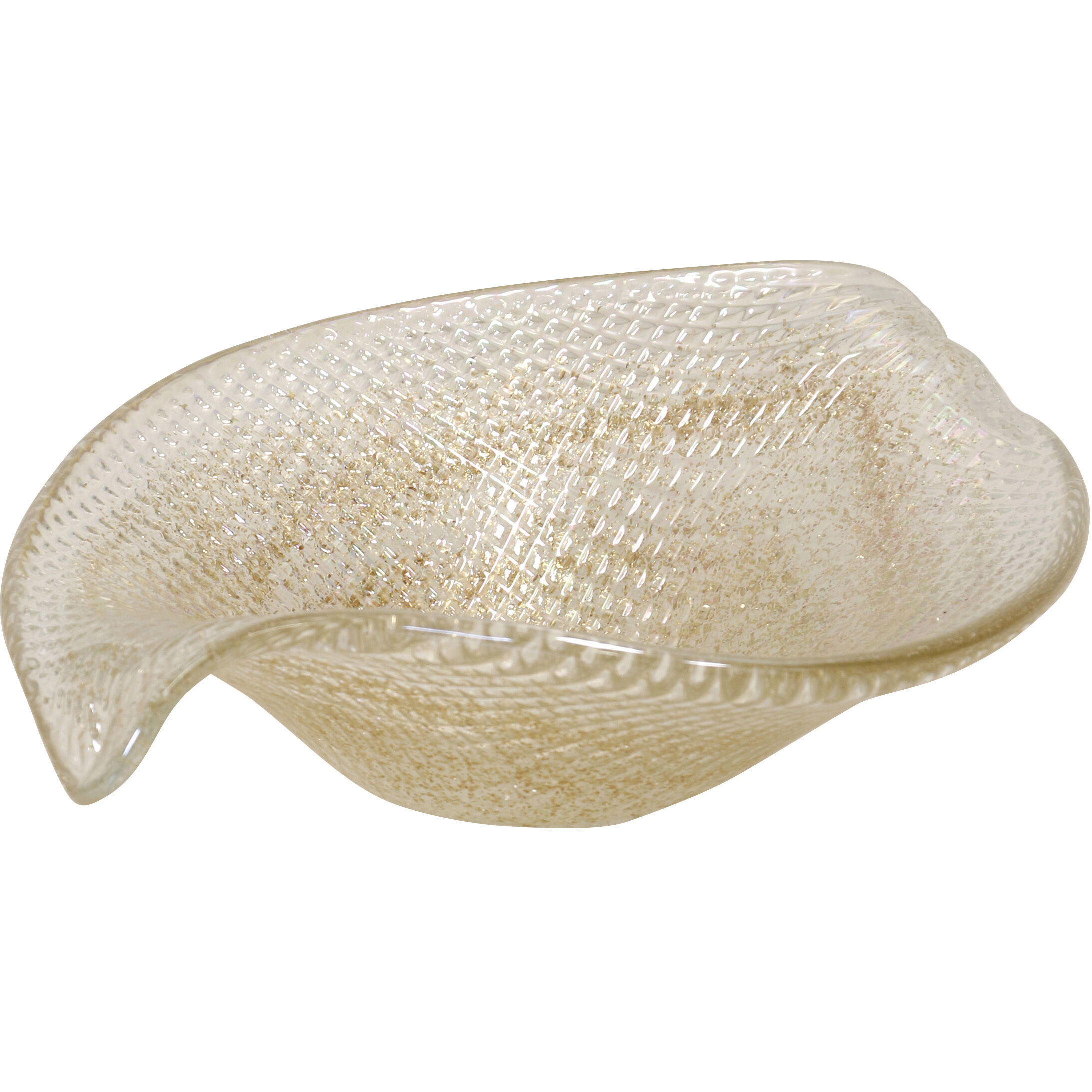 Cameron Transparent Gold Centerpiece