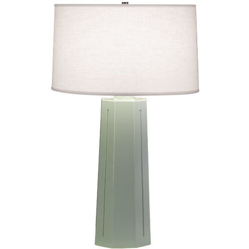 Mason 25.88 inch 150.00 watt Celadon Table Lamp Portable Light