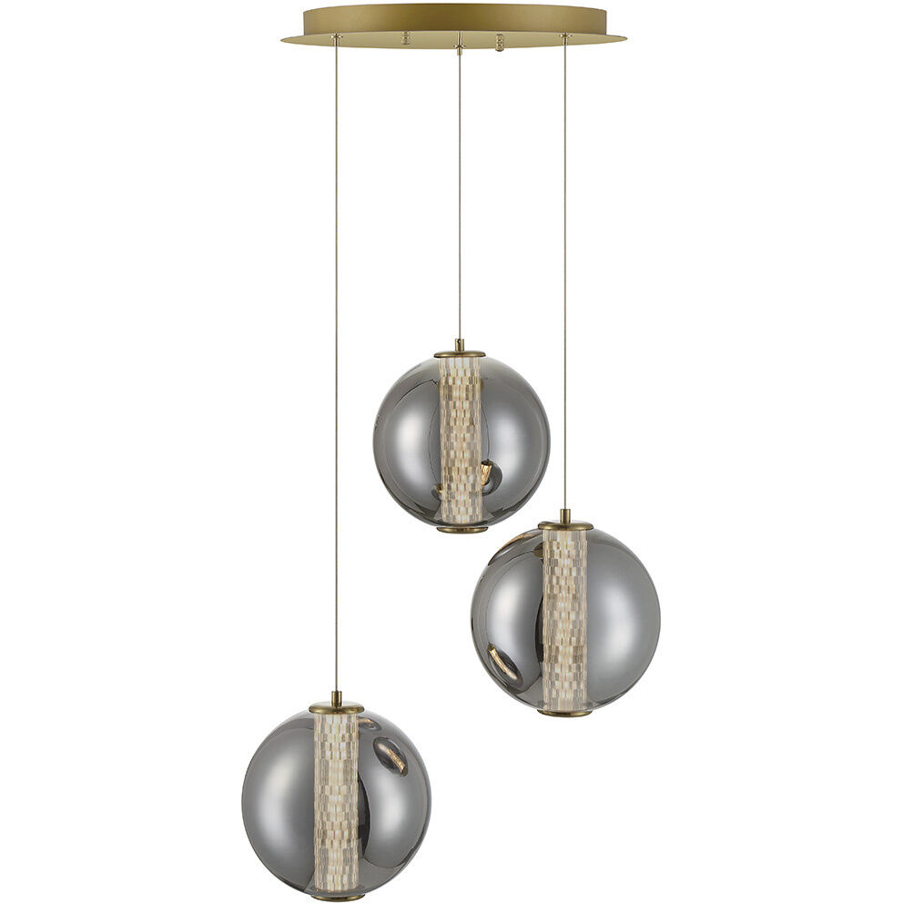 Atomo 3 Light 20.50 inch Chandelier
