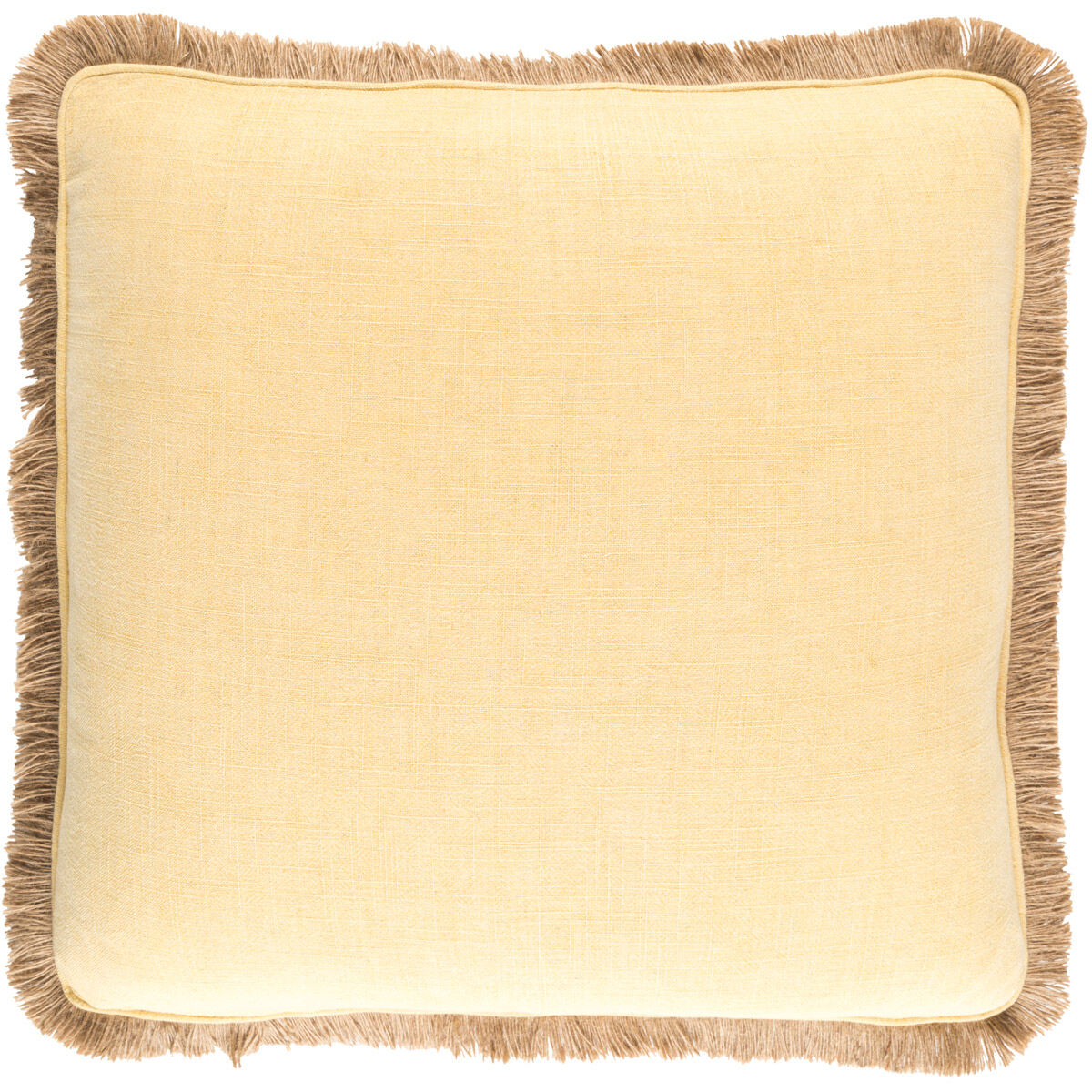 Ellery 22 X 22 inch Wheat and Tan Throw Pillow