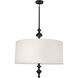 Arthur 3 Light 27 inch Deep Patina Bronze Pendant Ceiling Light