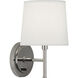 Bandit 1 Light 7 inch Polished Nickel Wall Sconce Wall Light
