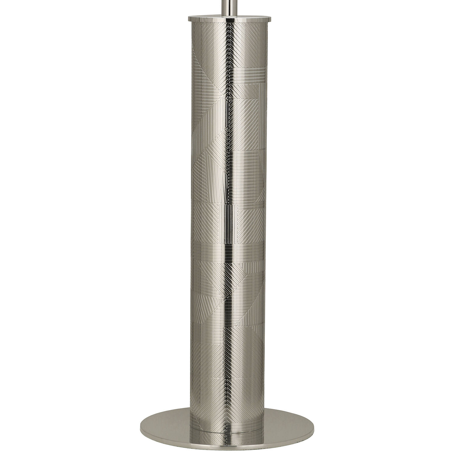 Michael Berman Brut 28.75 inch 150.00 watt Polished Nickel Table Lamp Portable Light