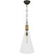Hatteras 1 Light 11.75 inch Pendant
