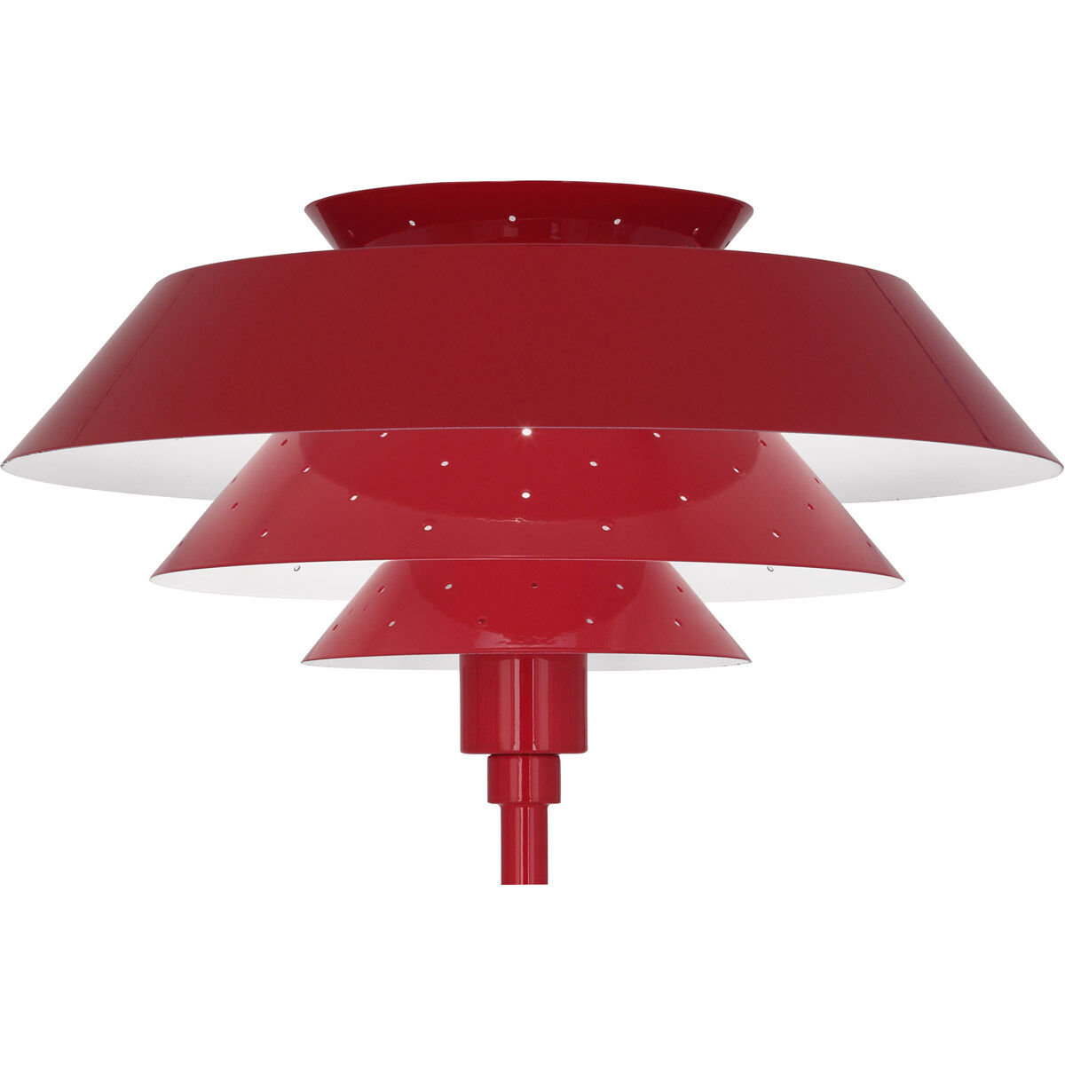 Pierce 60.38 inch 150.00 watt Ruby Red Floor Lamp Portable Light