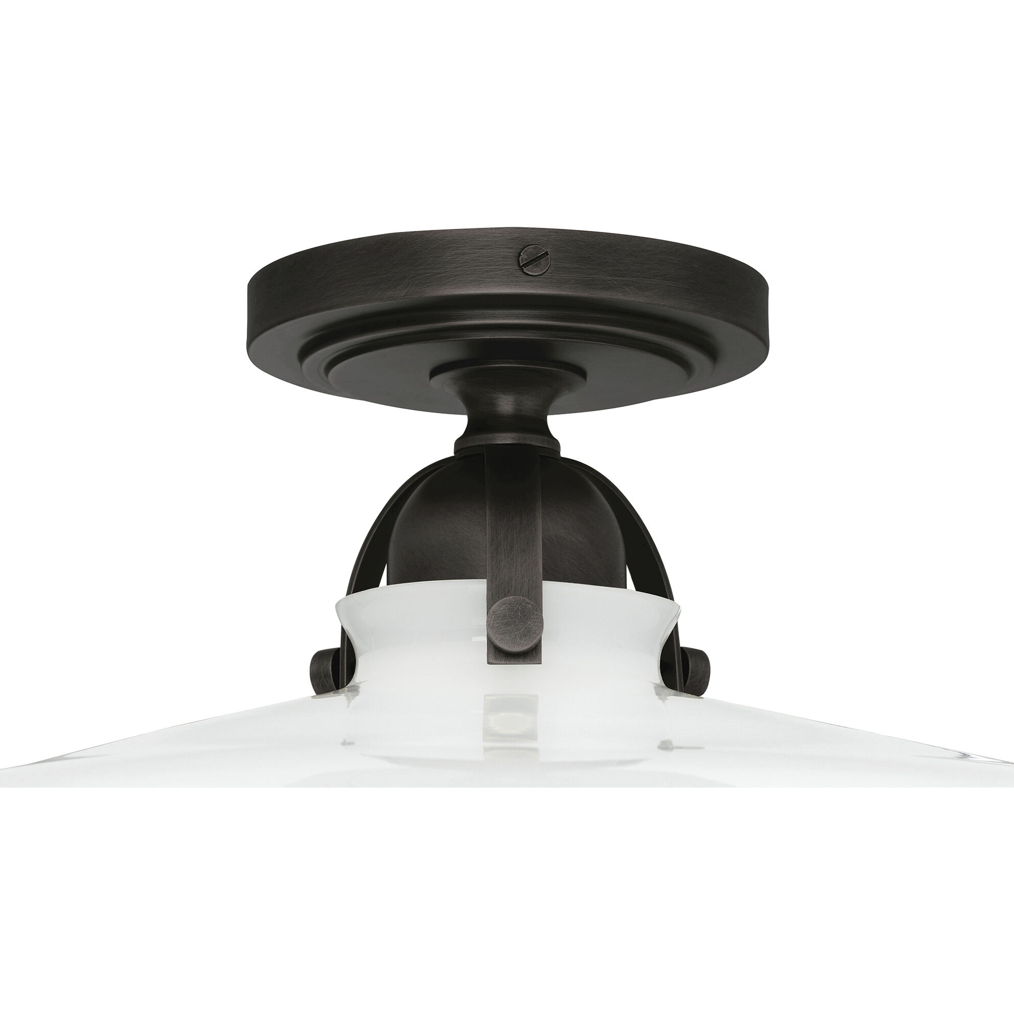 Rico Espinet Arial 1 Light 15.88 inch Deep Patina Bronze Flushmount Ceiling Light
