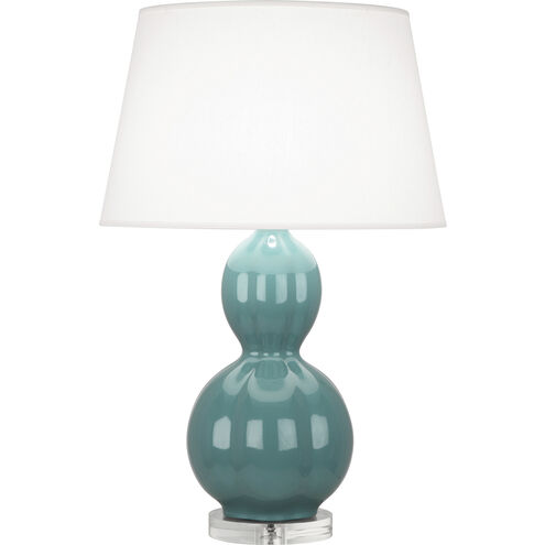 Williamsburg Randolph 30.63 inch 150.00 watt Mayo Teal Table Lamp Portable Light