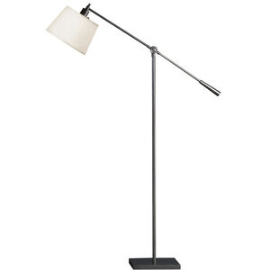 Real Simple 42.5 inch 100.00 watt Gunmetal Powder Coat Floor Lamp Portable Light