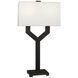 Valerie 34.25 inch 100.00 watt Deep Patina Bronze Table Lamp Portable Light in Fondine