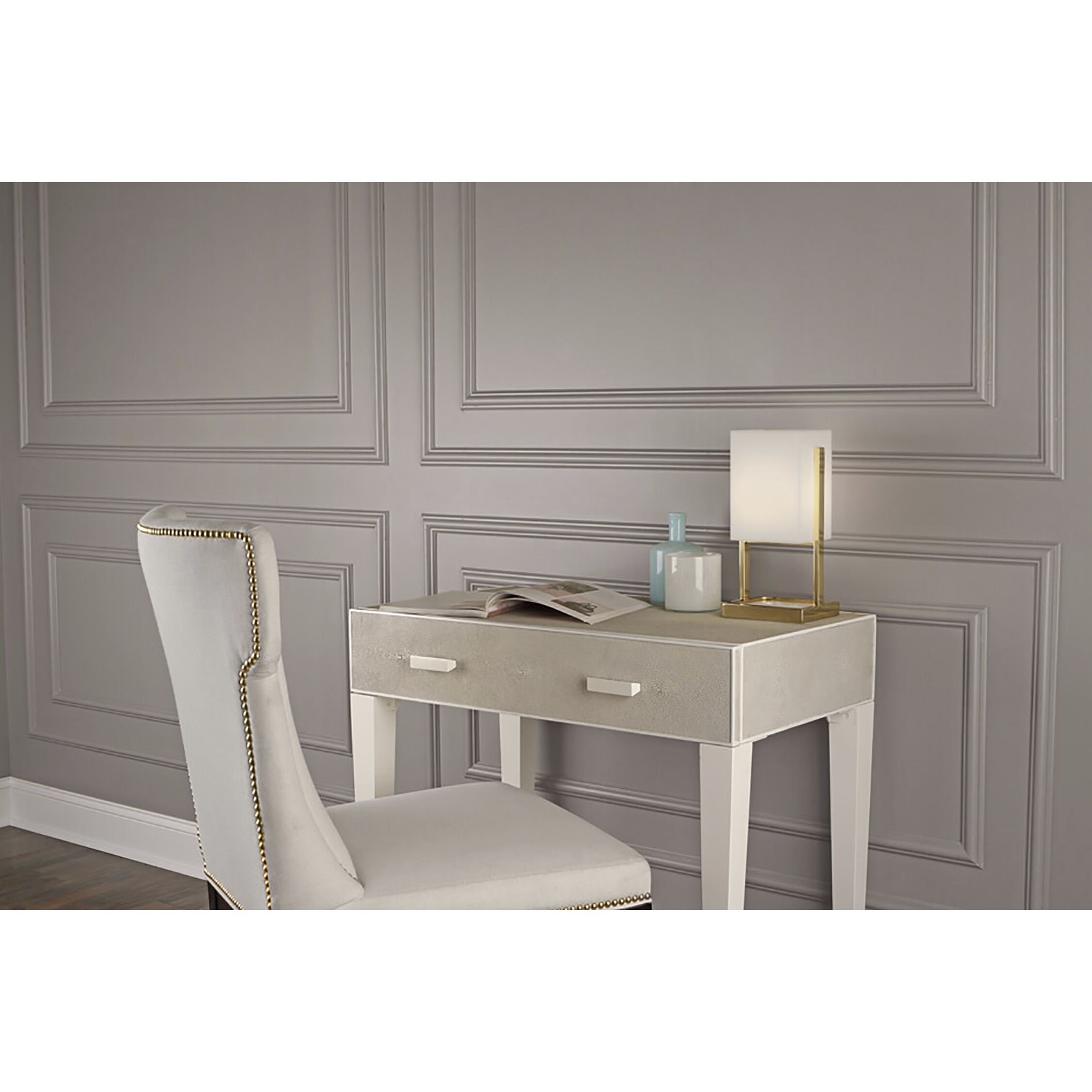 Nikole 12.81 inch 60.00 watt Modern Brass Accent Lamp Portable Light