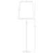 Rico Espinet Buster 79.5 inch 200.00 watt Deep Patina Bronze Floor Lamp Portable Light in Muslin Claiborne
