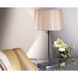 Real Simple 22.75 inch 100 watt Gunmetal Powder Coat Table Lamp Portable Light