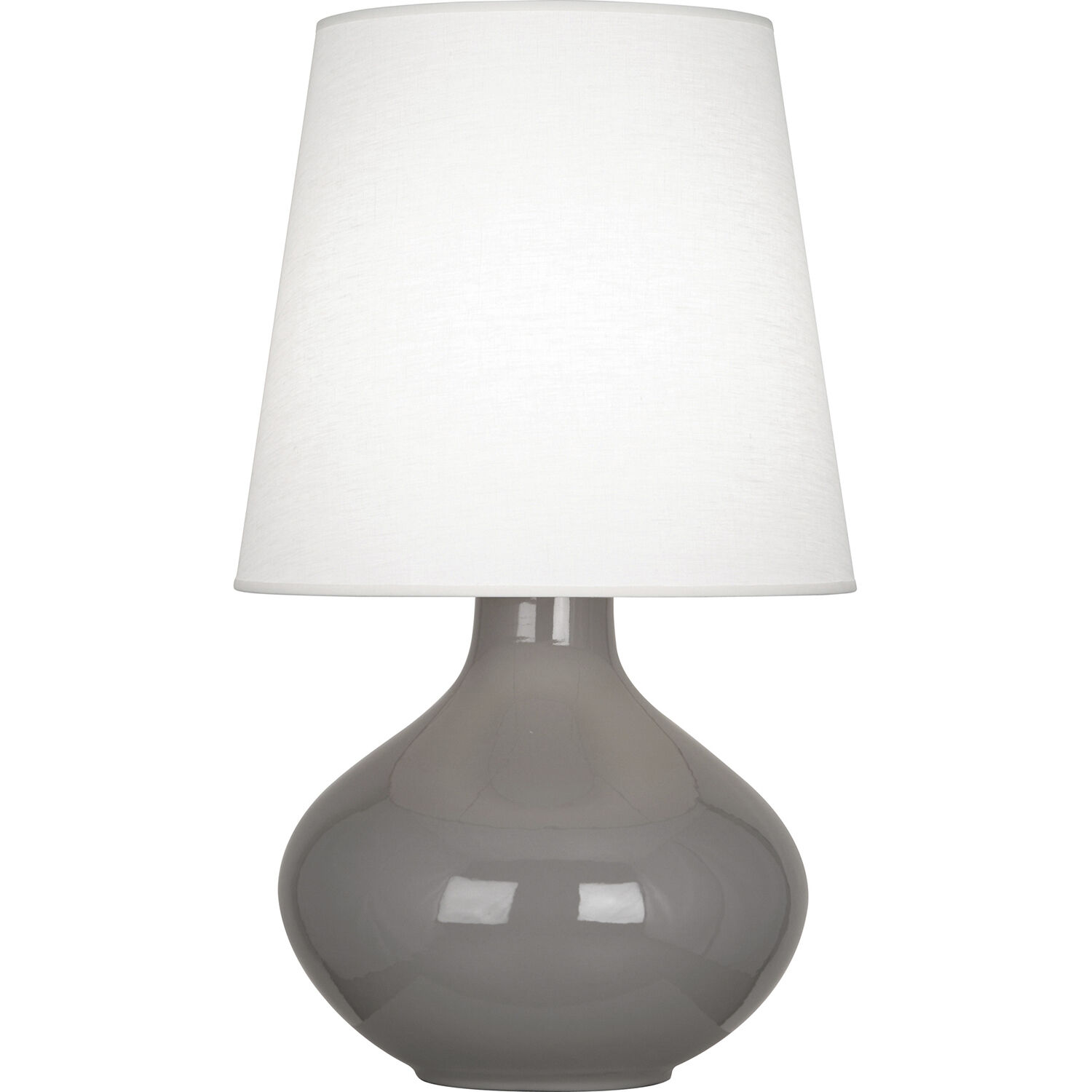 June 30.75 inch 150 watt Smoky Taupe Table Lamp Portable Light in Oyster Linen
