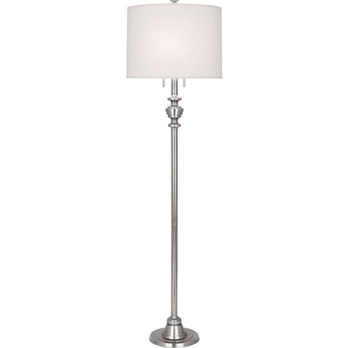 Arthur 65 inch 100.00 watt Polished Nickel Floor Lamp Portable Light