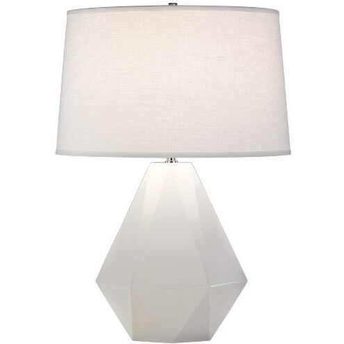 Delta 1 Light 10.25 inch Table Lamp