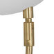 Rico Espinet Racer 1 Light 9 inch Modern Brass Wall Sconce Wall Light in Satin White