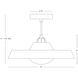 Mavisten Edition Far LED 14 inch White Pendant Ceiling Light