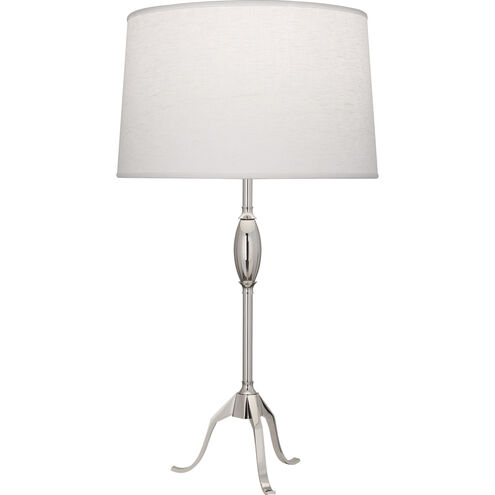 Grace 29 inch 150.00 watt Polished Nickel Table Lamp Portable Light